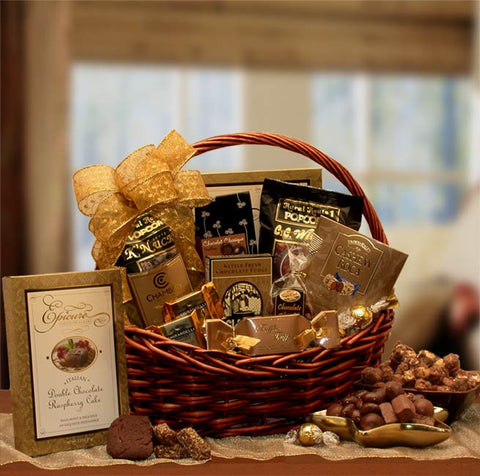 Chocolate Gourmet Gift Basket (Lg)