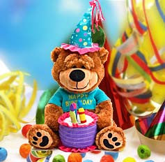 Brownie The Happy Birthday Bear 15""