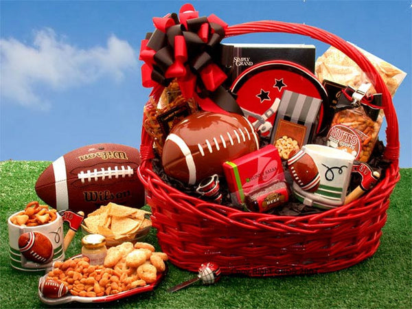 Football Fanatic Sports Gift Basket (Lg)