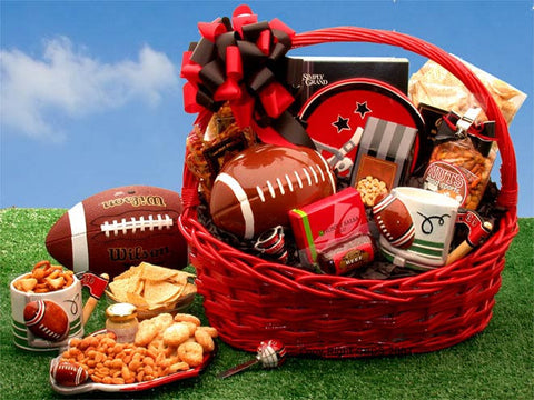 Football Fanatic Sports Gift Basket (Lg)