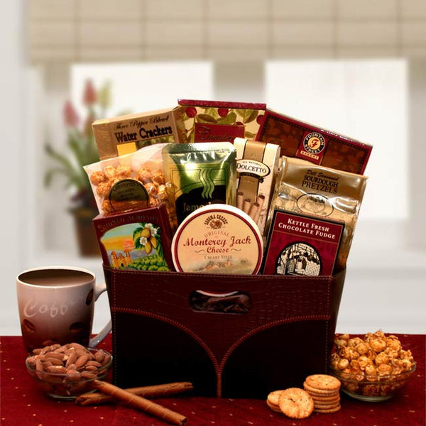 A Corporate Fare Gift basket