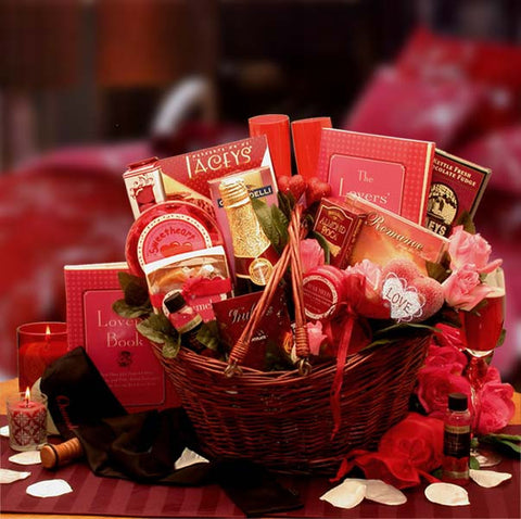 Heart To Heart Couples Romance Gift Basket
