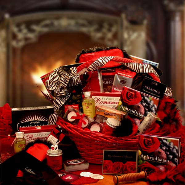 Naughty Nights Couples Romantic Gift Basket